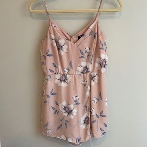 Lulu’s floral blush romper